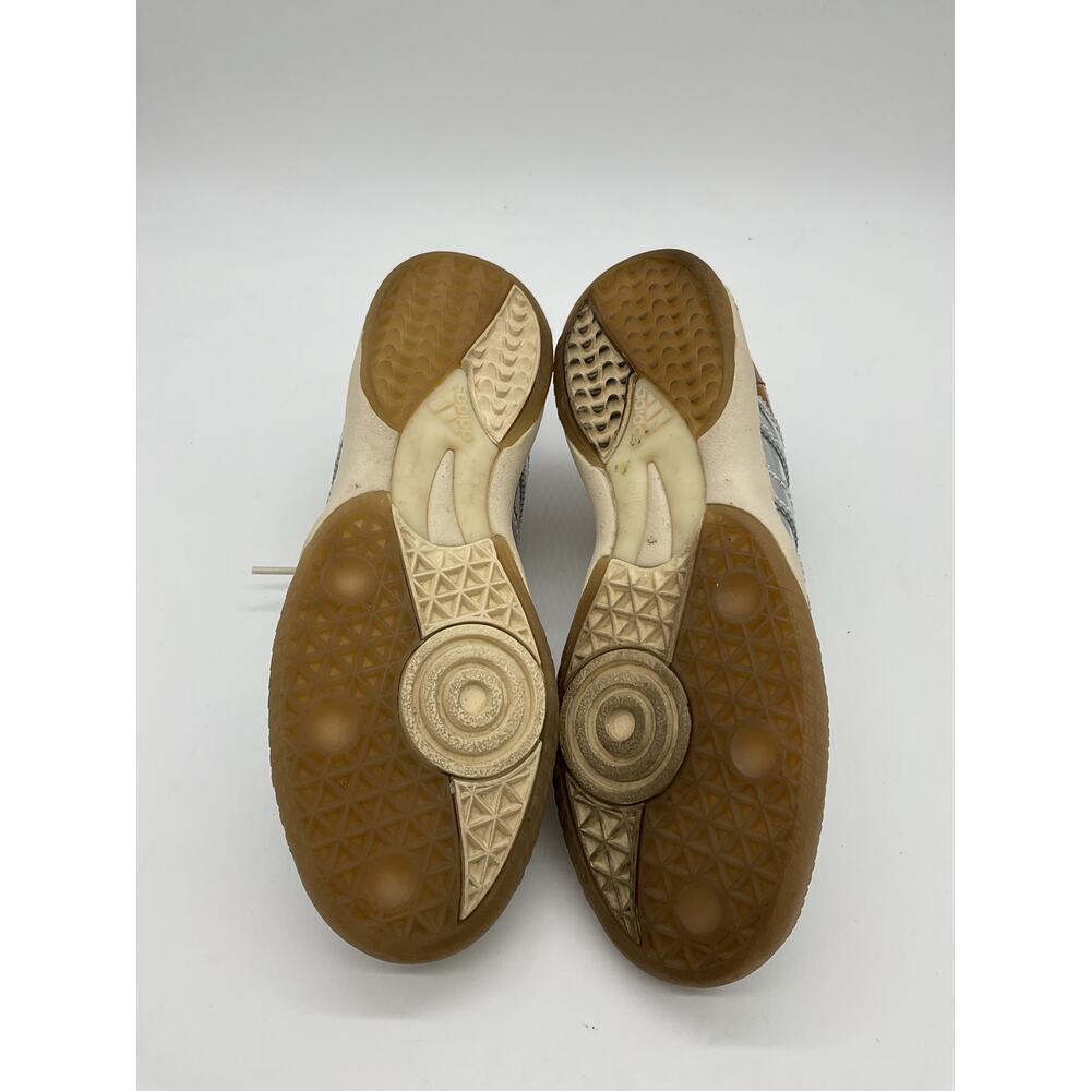 adidas Silver Metallic Samba Sneakers with Gum Sole - Women's - Picture 4 of 5